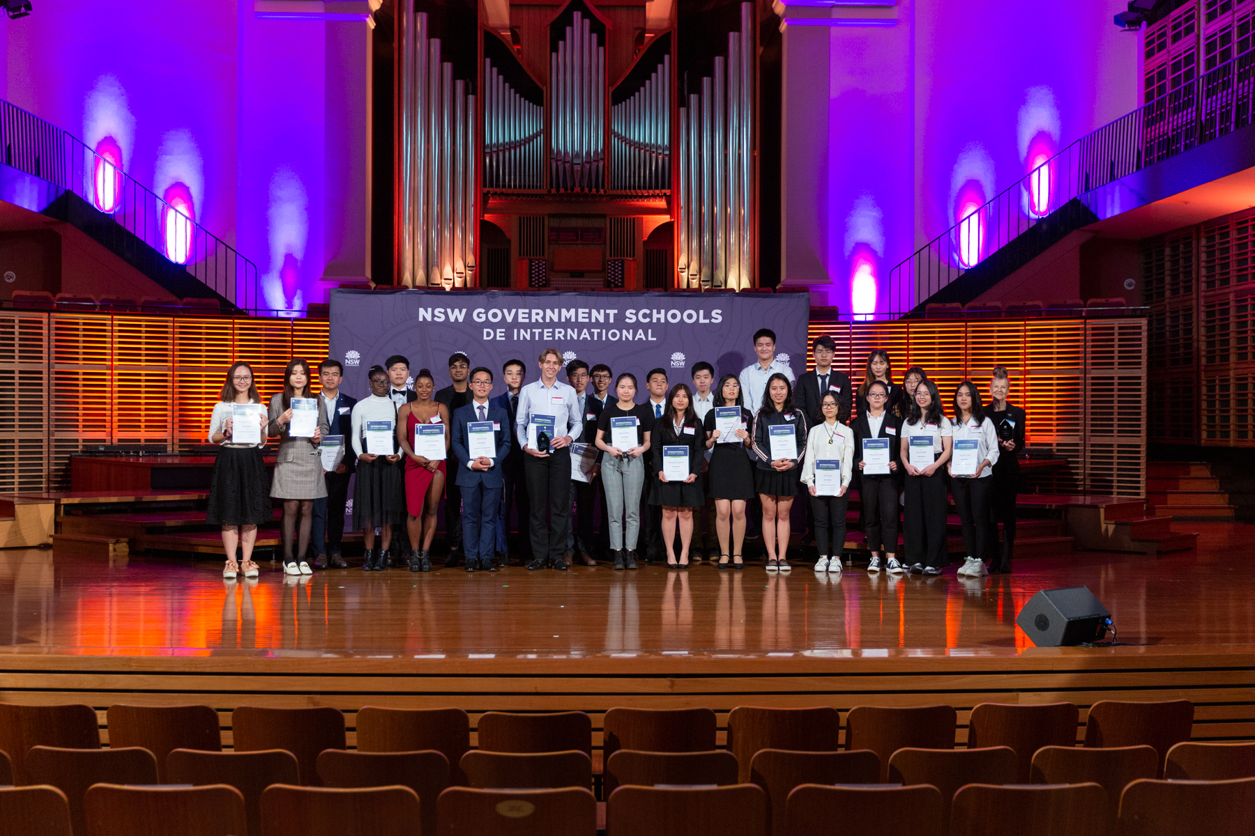 Students shortlisted for a 2020 NSW Government Schools International Student Award